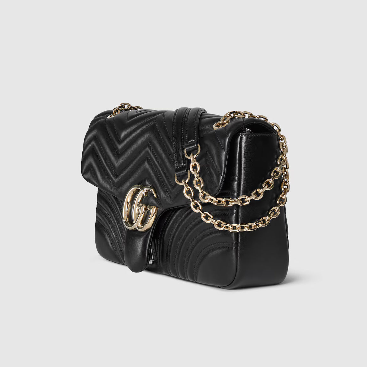 Sac à Épaule Grand Format à Motif GG Marmont