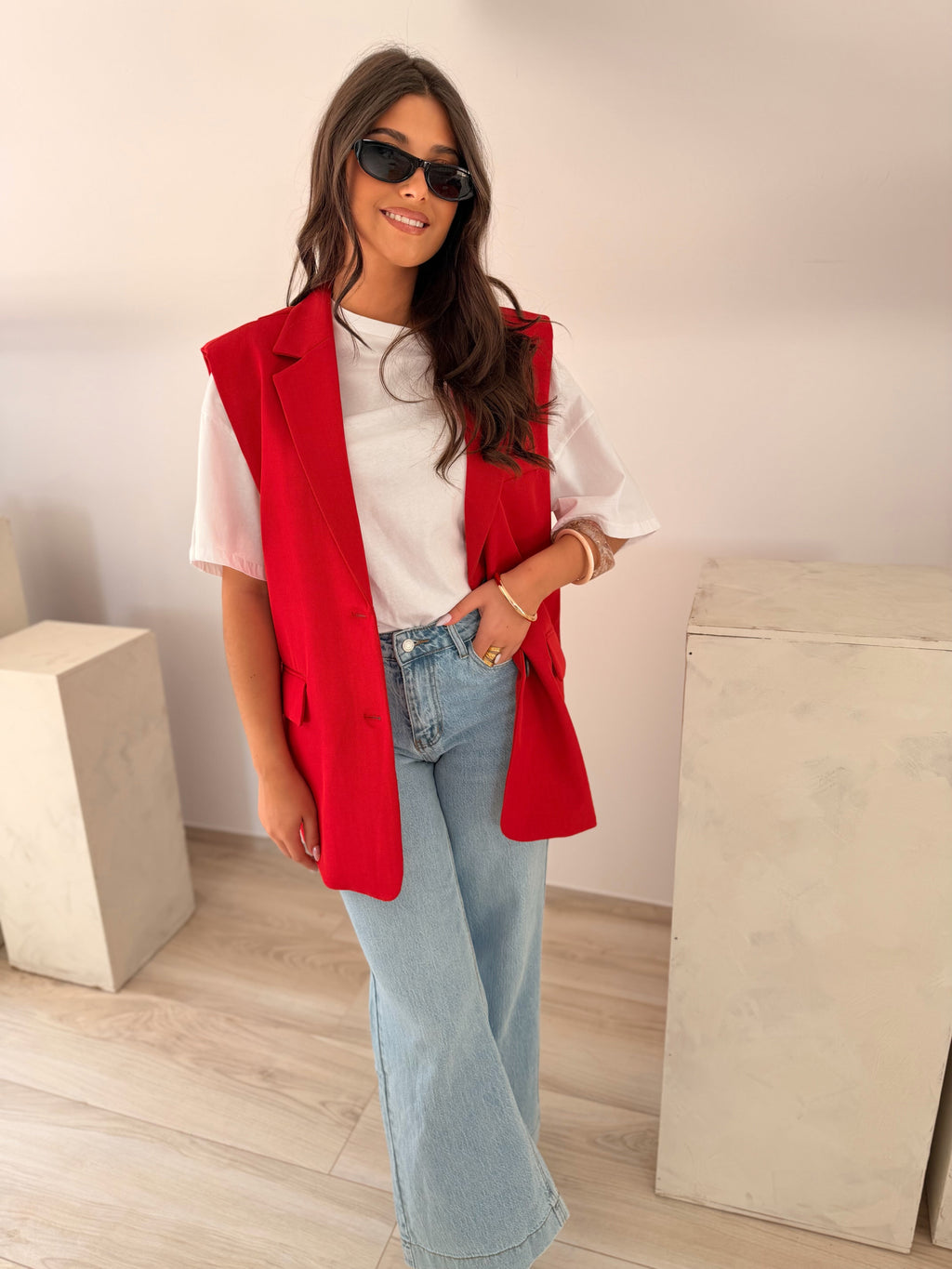 Blazer sans manche