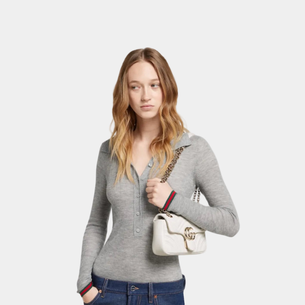 Sac à Épaule GG Marmont Petit Format