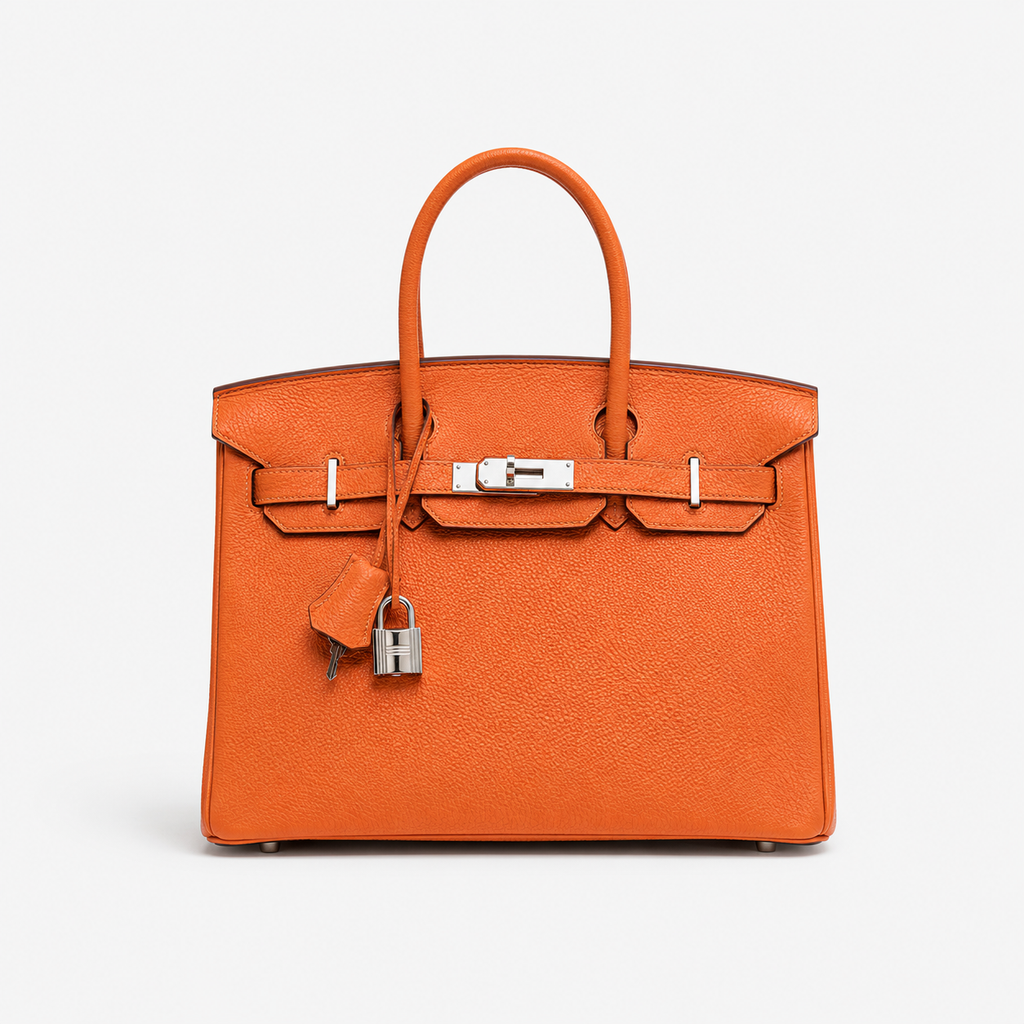 Sac Hermès Birkin 30 Orange H