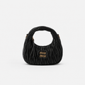 Mini Sac Hobo Wander en Nappa Matelassé