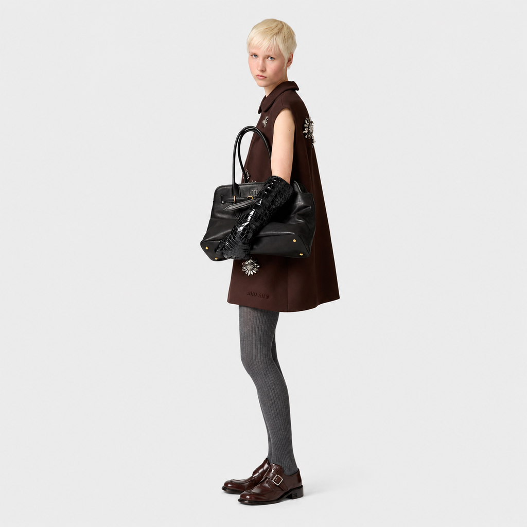 Sac Aventure en Cuir Nappa