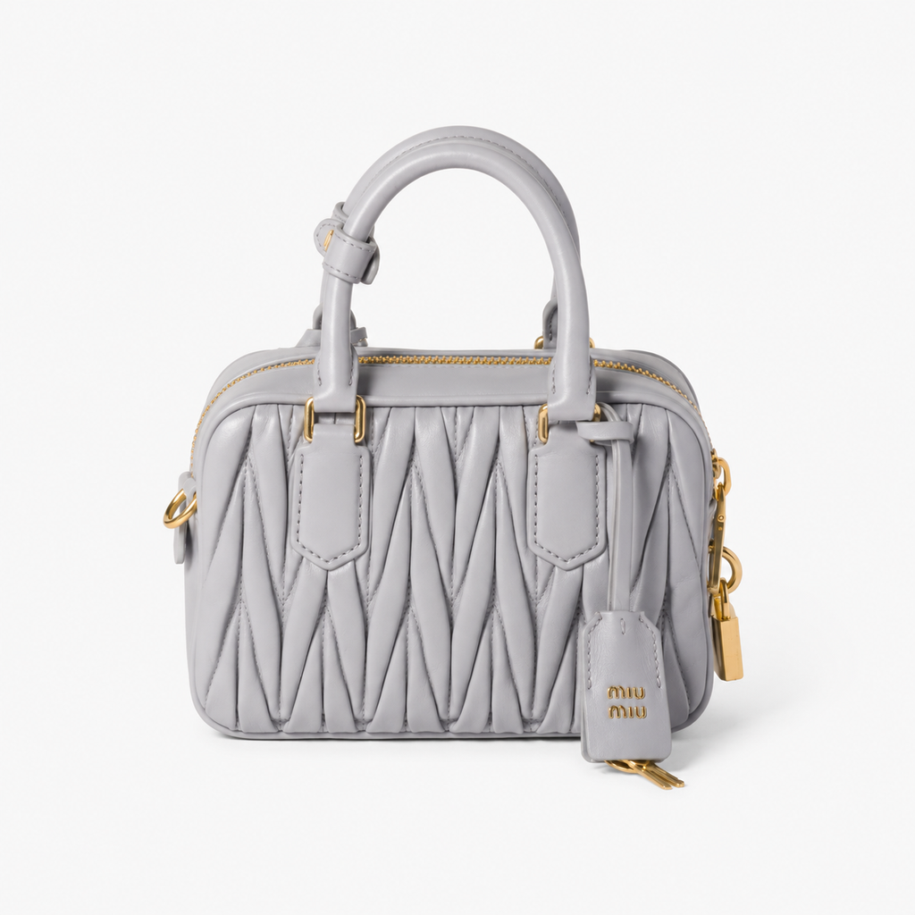 Sac Arcadie en Cuir Nappa Matelassé