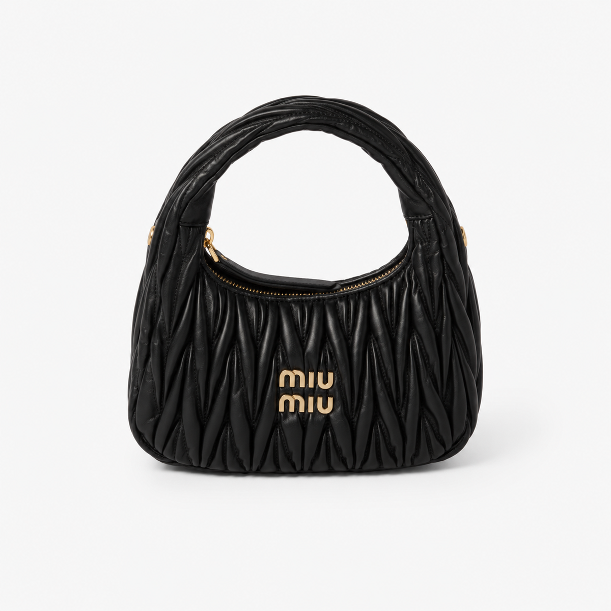 Sac Hobo Wander en Cuir Nappa Matelassé