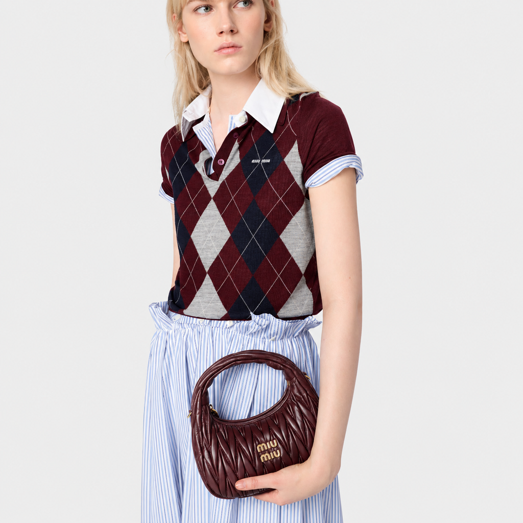 Sac Hobo Wander en Cuir Nappa Matelassé