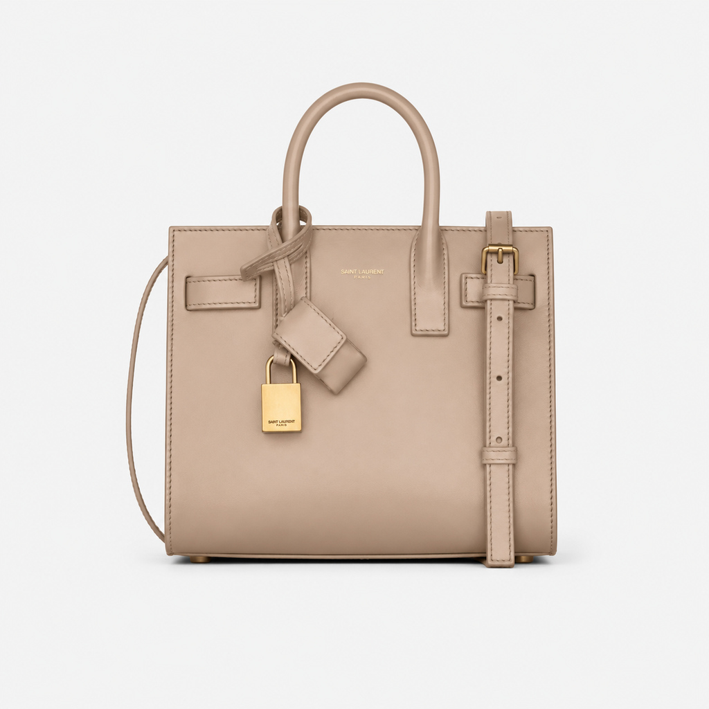 Sac de Jour en Cuir Lisse - Nano