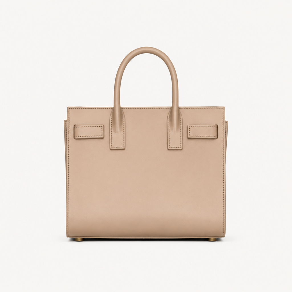 Sac de Jour en Cuir Lisse - Nano