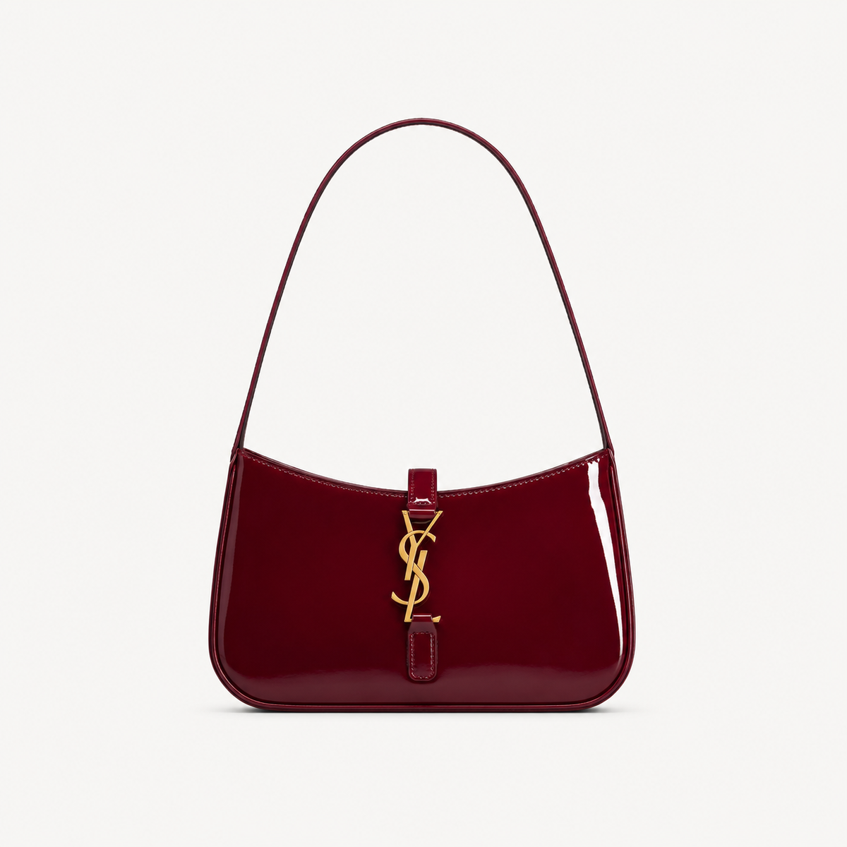 Le 5 à 7 Mini en Cuir Verni