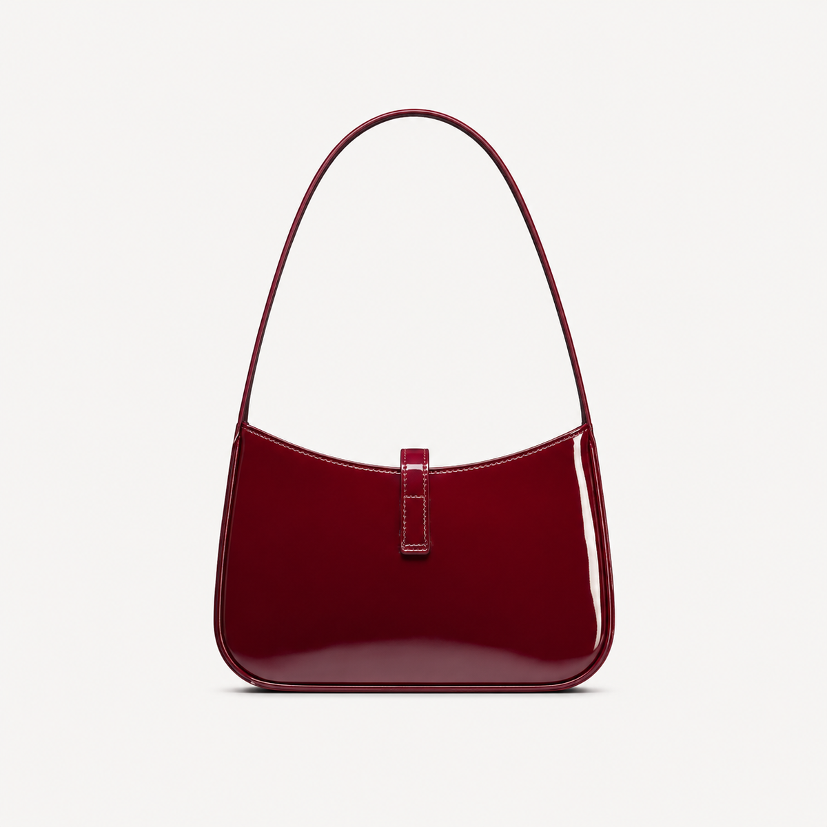 Le 5 à 7 Mini en Cuir Verni