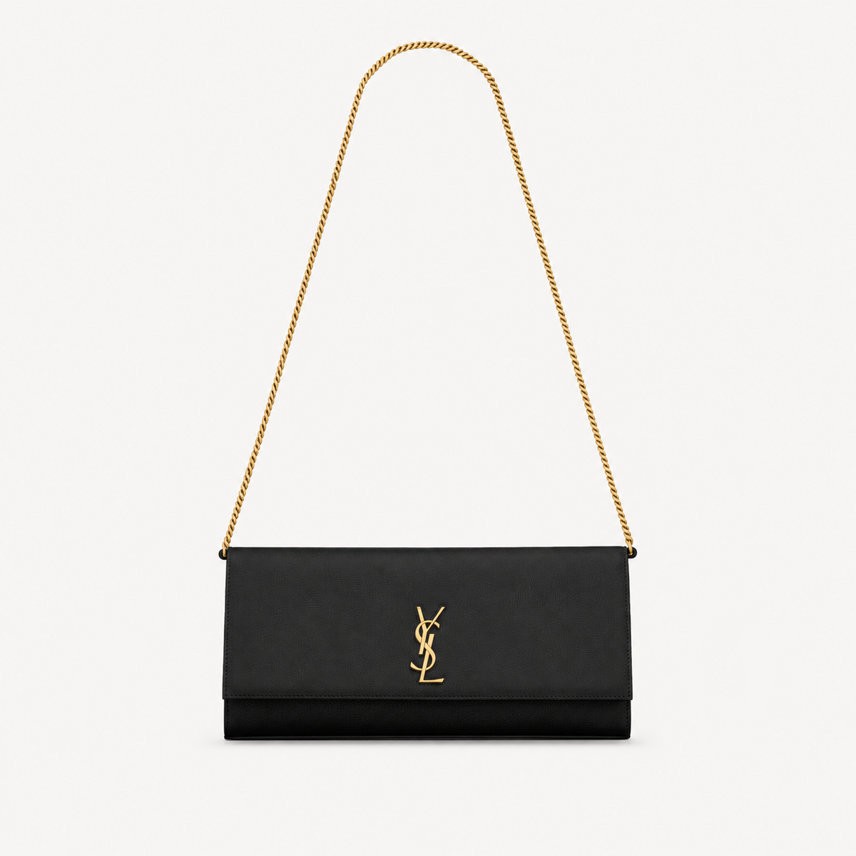 Kate Clutch en Cuir Grain de Poudre
