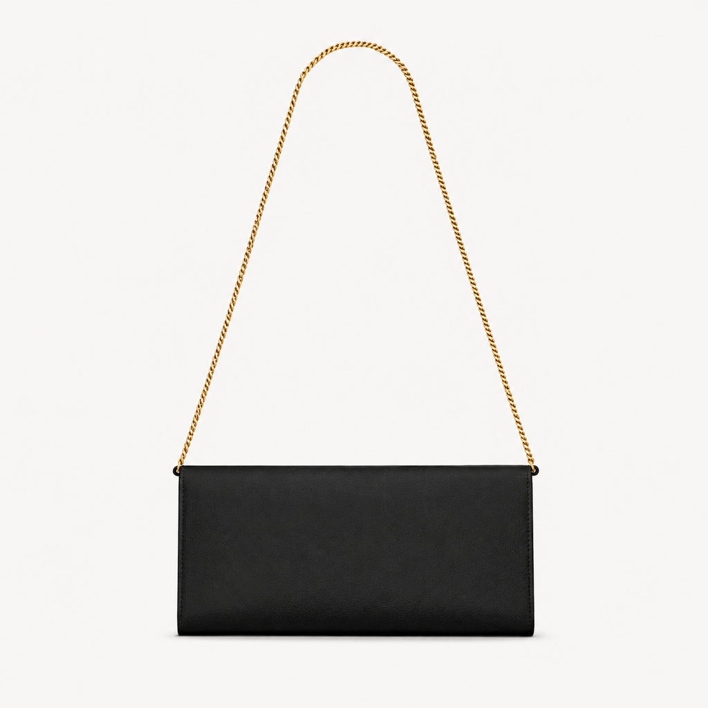 Kate Clutch en Cuir Grain de Poudre