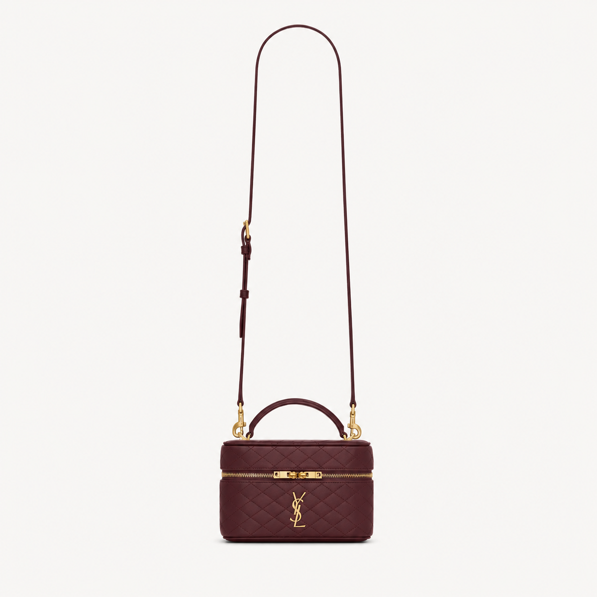 Gaby Vanity Bag en Cuir d'Agneau
