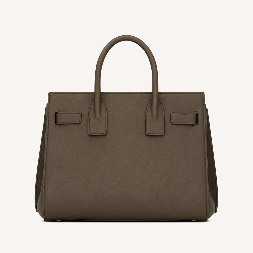 Sac de Jour en Cuir Lisse - Small