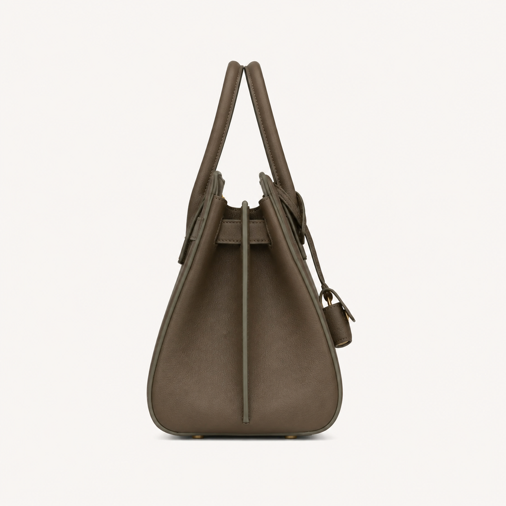 Sac de Jour en Cuir Lisse - Small