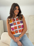 Top crochet Violette