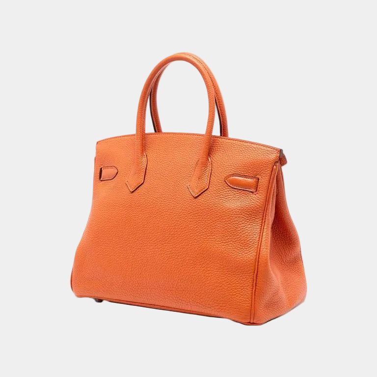 Sac Hermès Birkin 30 Orange H