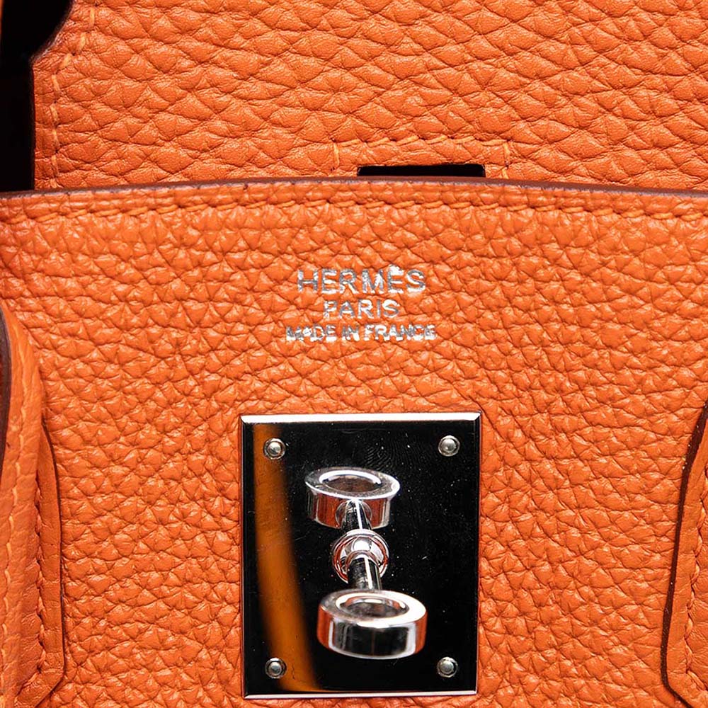 Sac Hermès Birkin 30 Orange H
