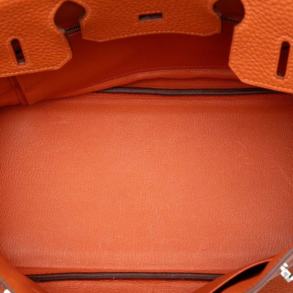 Sac Hermès Birkin 30 Orange H